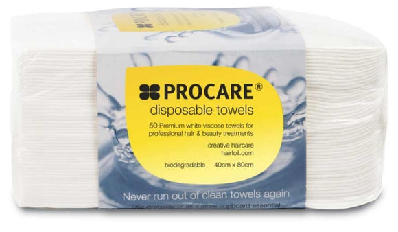 Procare Disposable Towels White